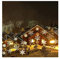 Luci del proiettore di neve di natale, con pannelli solari IP65 Vacanze impermeabili PORTATO Proiettore di nevicate in movimento for l'illuminazione decorativa del fiocchi di neve del paesaggio di nev