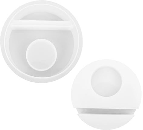 Silikonform Kerzenhalter Silikonformen Gießformen Kerzen Formen Silikon Gießformen Gießform Kerzenhalter Silikonform Weihnachten Kerzenformen zum Gießen (Runde Basis)