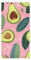 GAIREG Handtuch mit Avocado und tropischen Blättern, weich, sehr saugfähig, für Badezimmer, Fitnessstudio, Dusche, 38,1 x 76,2 cm
