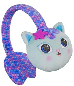 Gabby's Dollhouse Bluetooth Headphones With 10 Metre Range, Volume Control, Soft Plush Ear Cushions With Adjustable Character Headband, Play/Pause/Volume/Skip Buttons And 200 Hours Standby.