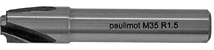 PAULIMOT Radiusfräser 1,5 mm