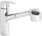 Hansa 45182283 lavello rubinetto/miscelatore monocomando Lavello | + Braccio Doccia: rotante,: Doccetta estraibile, 2 getti | 12L/min, Rubinetto orientabile a 120 gradi