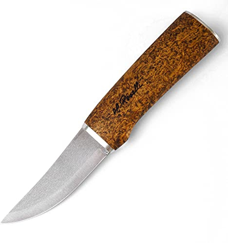 H. Roselli RW200S Jagdmesser mit einer silbernen Fassung, UHC Carbonstahl