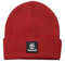 Timberland Unisex Kurze Uhrenkappe mit gewebtem Etikett Beanie-Mütze, Barbados Kirsche, One Size