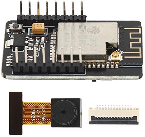Fdit ESP32-CAM WiFi-Modul + OV2640 Kameramodul (Unterstützung für OV7670/OV2640 Cam), DC 5V IoT Cam Development Board für