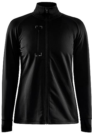 Craft ADV Explr Light Midlayer Jacke Damen schwarz