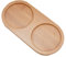 GORGECRAFT Bamboo Soap Dispenser Vanity Cup Serving Tray Bathroom Counter Kitchen Trays Dresser Jewelry Ring Dish Comestic Holder Bathtub Perfume Makeup Jewelry Organizer for Bathroom Home Kitchen