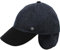 bugatti Baseballkappe für Herren - Mütze mit Fischgrät-Muster und Ohrenklappen - Größe 55-62 Navy