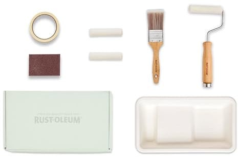 Rust-Oleum Ready to Roll - Eco Paint Kit (Small) - Chalky Furniture Paint Rich Greens