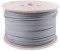 10M RJ45 Cat6A Network Cable 10G SFTP Double Shielded Multi-Strand Wire Twisted Pair CAT 6A R J45 Patch Cord Ethernet Lan Cables (Color : Grey, Size : 20m)