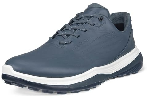 ECCO Mens LT1 M Lace Up Leather Golf Shoes - Pavement - UK 10