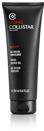 Collistar Gel Doccia Tonificante Uomo, Deterge e Purifica, per Tutti i Tipi di Pelle, 250 ml