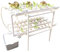 Hydroponic System Grow Kit 72 Plant Sites 2 Layer Vegetable Hydrokultur Hydroponische 2-Schichten 72-Hole Pflanze Hydroponik Auto BewäSserung PVC Systeme Wassertank nicht inbegriffen 220V 8KG