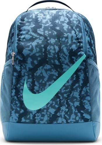Nike Rucksack Youth Brasilia Backpack - Cat Aop Fa24, Armory Navy/Aegean Storm/Green Frost, HF6651-478, MISC