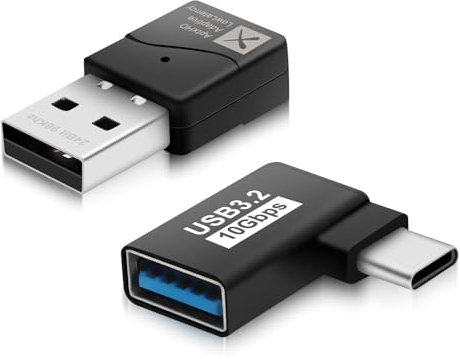 Aptx Low Latency USB Bluetooth 5.2 Adapter Dongle für PS5 & Gaming-Konsolen, Kabellos Audio-Transmitter Stick für Wireless Kopfhörer & Ohrhörer, Freisprechanruf Bluetooth Adapter für PC(nur Audio)