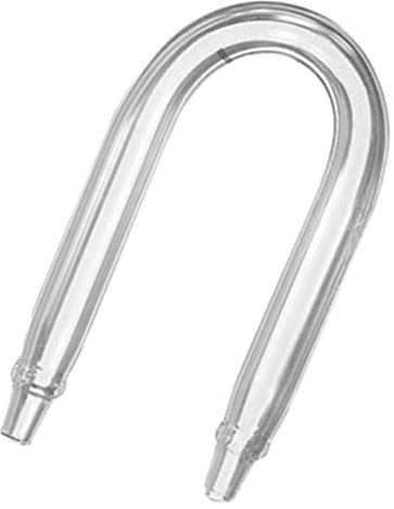 Parliky Praktisches Aquarium U-Rohr 15mm Co2-diffusorrohr Aquarium Co2-glasrohr Wasserpflanzen Co2-diffusor U-Form