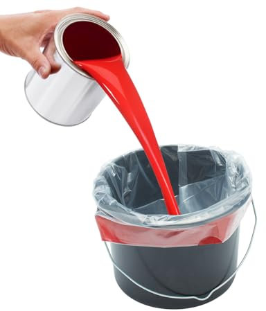 10 pcs 2.5 litre Recycled Plastic Paint Kettle Liners for Quick, Mess Free, Water Free Paint Colour Changes, No Hassle Easy Clean Up, Avoids Washing Paint Down Sinks, Compatible with ProDec Scuttles