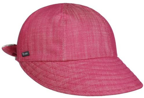 Lipodo Uni Sonnenvisor Damen Made in Italy Stoffmütze Visor Sommer pink One Size