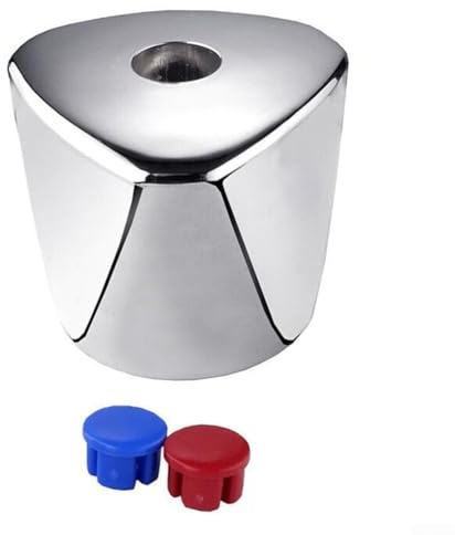 Faucet Handle with Comfortable Grip Rotary Design Made from Plastic, Suitable for Easy Installation in Various Rooms