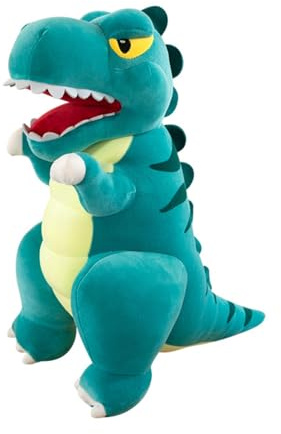 JORCEDI Dinosaurier Riesen Kuscheltier XXL,Riesiges Dinosaurier Plüschtier, Plüsch Dino Groß Weiches Stofftier zum Umarmen und Sitzen Geschenk für Kinder und Erwachsene (60cm,Blau)