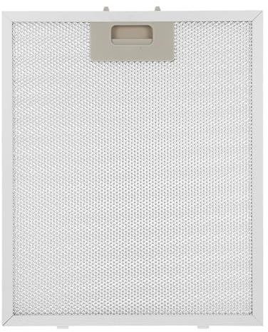 Aluminio Filtro de Grasa 320x260x9 Mm, Campana Extractora | Repuesto Plateado Pieza, Instalación Sencilla, Absorción de Grasa, Uso Versátil en Cocina