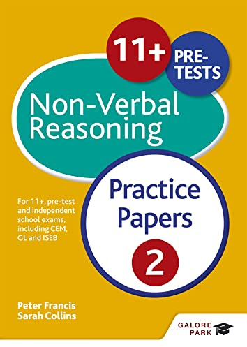 11+ Non-Verbal Reasoning Practice Papers 2: For 11+, pre-test and independent school exams including CEM, GL and ISEB