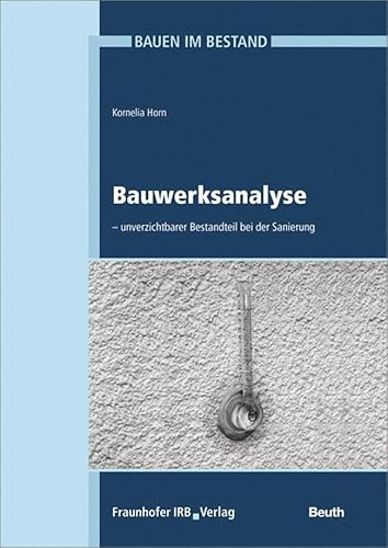 Bauen im Bestand: Bauwerksanalyse unverzichtbarer Bestandteil bei der Sanierung (DIN Media Praxis)