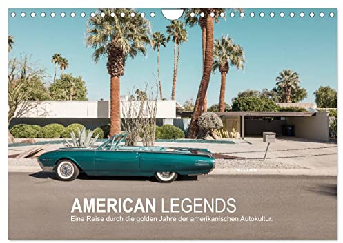 AMERICAN LEGENDS (Wandkalender 2026 DIN A4 quer), CALVENDO Monatskalender: Die Essenz des amerikanischen Lebenstraums. (CALVENDO Mobilitaet)