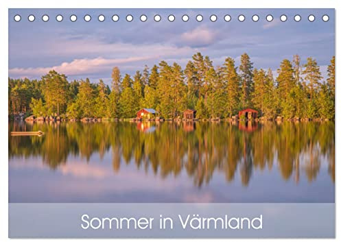 Schwedischer Sommer in Värmland (Tischkalender 2026 DIN A5 quer), CALVENDO Monatskalender: Impressionen aus Mittelschweden (CALVENDO Natur)