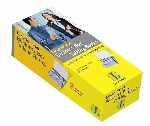 Business Box - Talking Basics - Box mit 300 Karteikarten + Kartenetui: Ihr Englisch-Coach für den beruflichen Erfolg