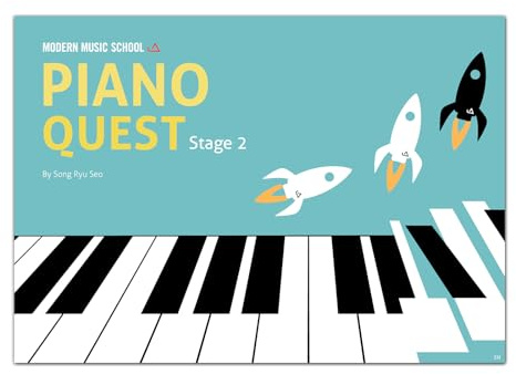 Piano Quest Stage 2: Learn to play the piano easily - For children and adults - Easy piano songs for beginners
