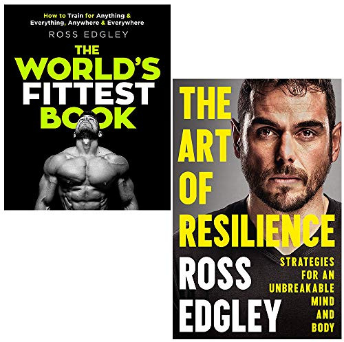 The World's Fittest Book and The Art of Resilience By Ross Edgley 2 Books Collection Set