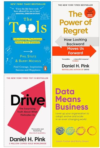 The Tools, The Power of Regret, Drive & Data Means Business Collection 4 Books Set