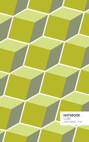 Cube Notebook (5x8) (Sand Stone Yellow)