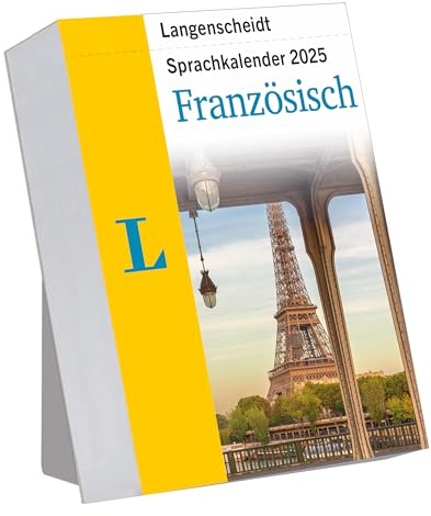 Langenscheidt Sprachkalender Französisch 2025: Tagesabreißkalender