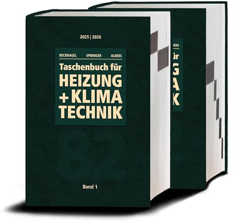Recknagel - Taschenbuch für Heizung und Klimatechnik 82. Ausgabe 2025/2026 - Premiumversion inkl. eBook: einschließlich Trinkwasser- und Kältetechnik sowie Energiekonzepte