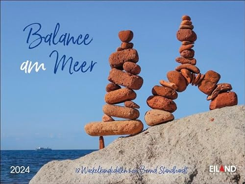 Balance & Meer Mini-Broschurkalender 2024: 12 Wackelkandidaten von Bernd Standhardt in einem praktischen Wandplaner mit Raum für Notizen. Foto-Kalender 2024.: 12 Wackelkandidaten von Bernd Standhardt