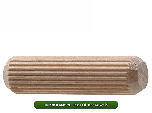 Fort Fasteners Wooden Dowel 10mm x 40mm Pack Of 100