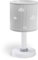 Dalber Kinder Tischlampe Nachttischlampe Wolken Grau Sweet Dreams, 15 x 15 x 30 cm