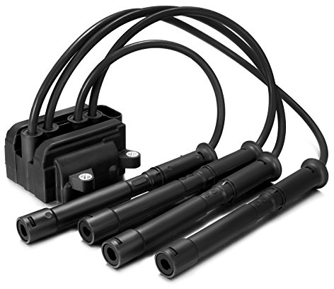 Dromedary 8200084401 Zündspule Zündmodul 1.2 16 V Zündkabelsatz Clio II Kangoo Express Twingo I C06
