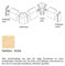 Endkappen und Ecken für MDF-Sockelleisten 60x20 mm - Eiche