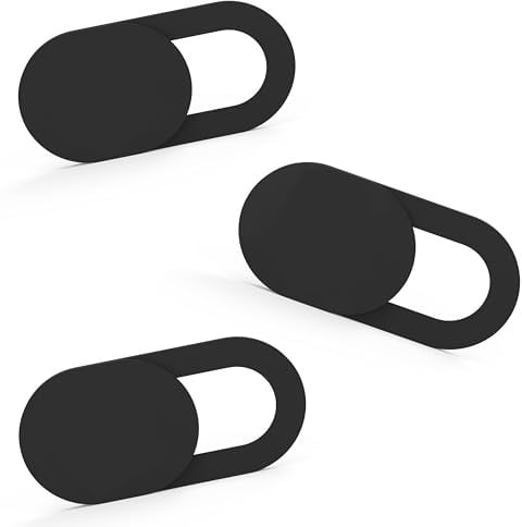 Webcam Cover Ultra Dünn Slide für MacBook, MacBook Air, iMac, Chromebook, Laptops, HP, Dell, Lenovo, iPhone, Samsung Galaxy, PC usw. [3er Pack] Schützen Sie Ihre Privatsphäre!
