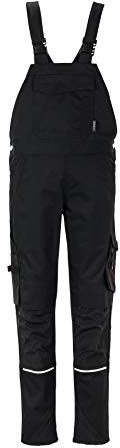 Planam Norit Damen Latzhose schwarz schwarz Modell 6530 Größe 38