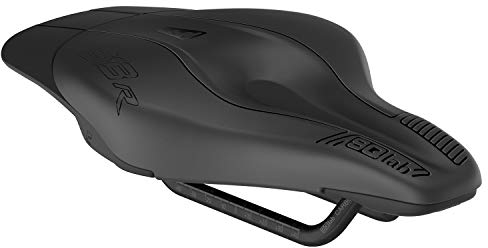 SQlab Unisex – Erwachsene 613 Ergowave R Carbon Triathlon Fahrradsattel, Schwarz, 12 cm
