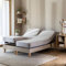 Drap Housse Beige pour lit articulé Jersey Extensible 2x80x200