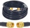 Boobrie RG58 SMA Prolunga 5M Cavo Coassiale Maschio a Maschio - Bassa Perdita per 3G/4G/LTE/GPS/Antenna RF/WiFi/Radio Bidirezionale