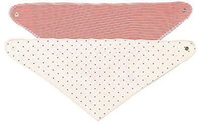 Petit Bateau Baby Lätzchen 2er Set rosa pink tolles Geschenk Taufe Geburt