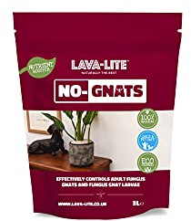 Lava-Lite No Gnats - Gnat Killer for Indoor Plants (3 Litre): Ultimate Indoor Plant Protector for No Gnat Pot Topping with Gravel Mulch Systemic Granules Plant Gravel for Indoor Pot Anti Gnat