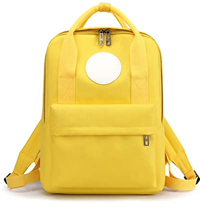FANDARE Kinderrucksack Schulranzen Schultaschen Jungen Mädchen Schulrucksack 3-6 Klassen Kinder Schultasche für Schüler Outdoor Reise Daypacks Kindergartentasche Rucksack Wasserdicht Gelb