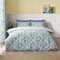 Catherine Lansfield Tilly Parure de lit Double réversible avec taies d'oreiller Motif Floral Bleu